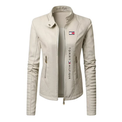 TOMMY - LA VESTE EN CUIR ÉLÉGANTE