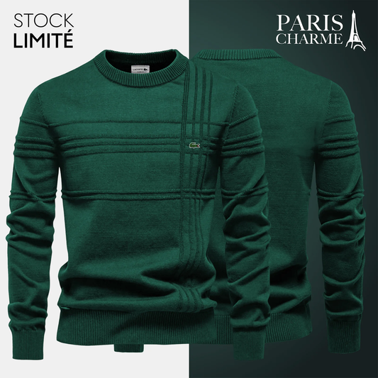 Pull Homme Texturé  (DÉSTOCKAGE)